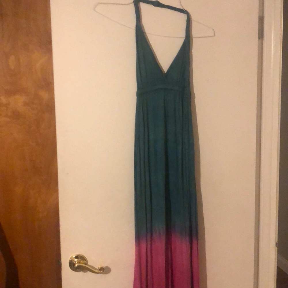 Woman’s Multi Color Maxi Dress